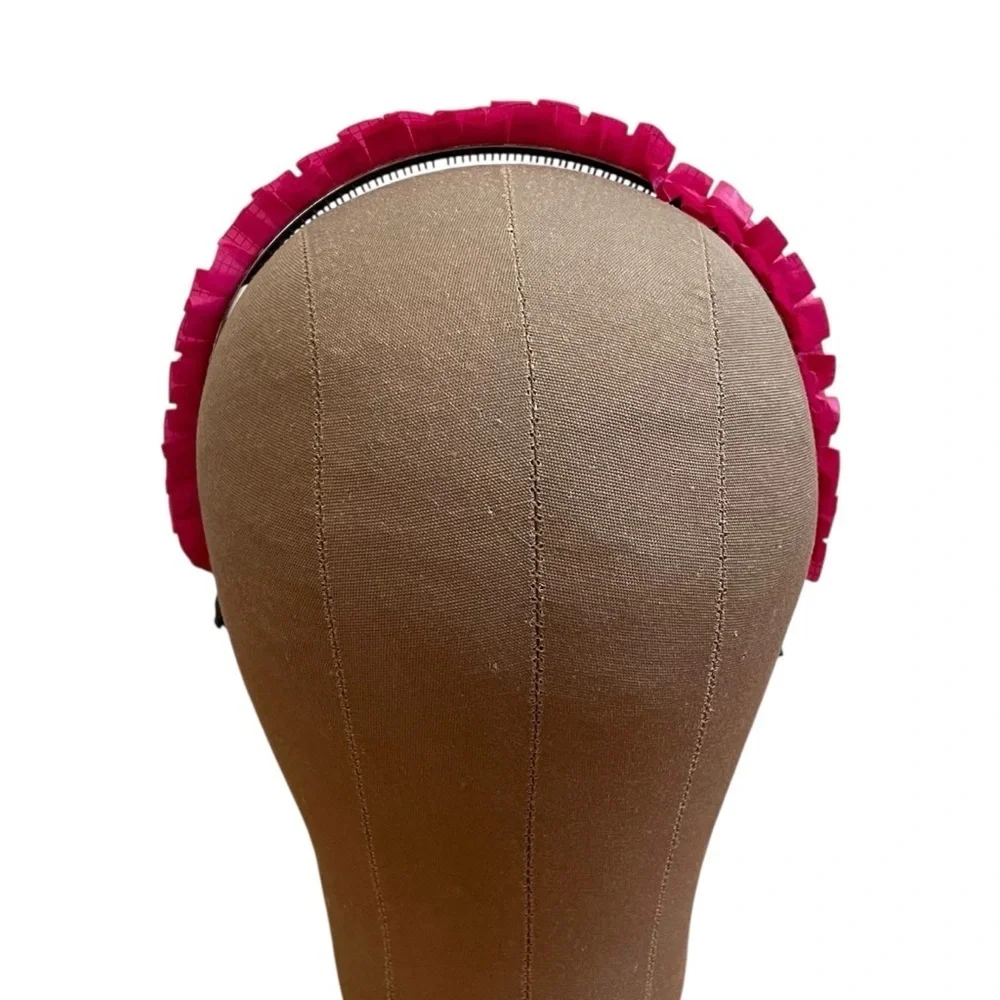 4/$25 Cherie Pink Ruffle Headband